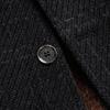 Men's Winter Wool Coat: Dad Style Stand Collar, Plus Velvet Thickened, Mid-Length Jacket for Middle-Aged and Elderly.