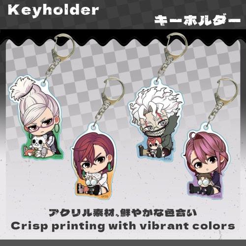 Dandadan Goods Okarun Momo Lucky Bag Set Badge Acrylic Stand Backpack Wall Hanging Birthday Gift (A)