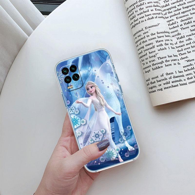 Frozen Olaf Elsa Anna Transparent Phone Case for Motorola Moto G40 G04 G05 One Ace Action Fusion + Plus Hyper Macro Vision Zoom