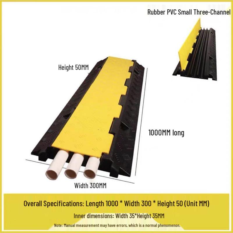 Indoor/Outdoor Cable Protection Rubber Trunking Speed Bump