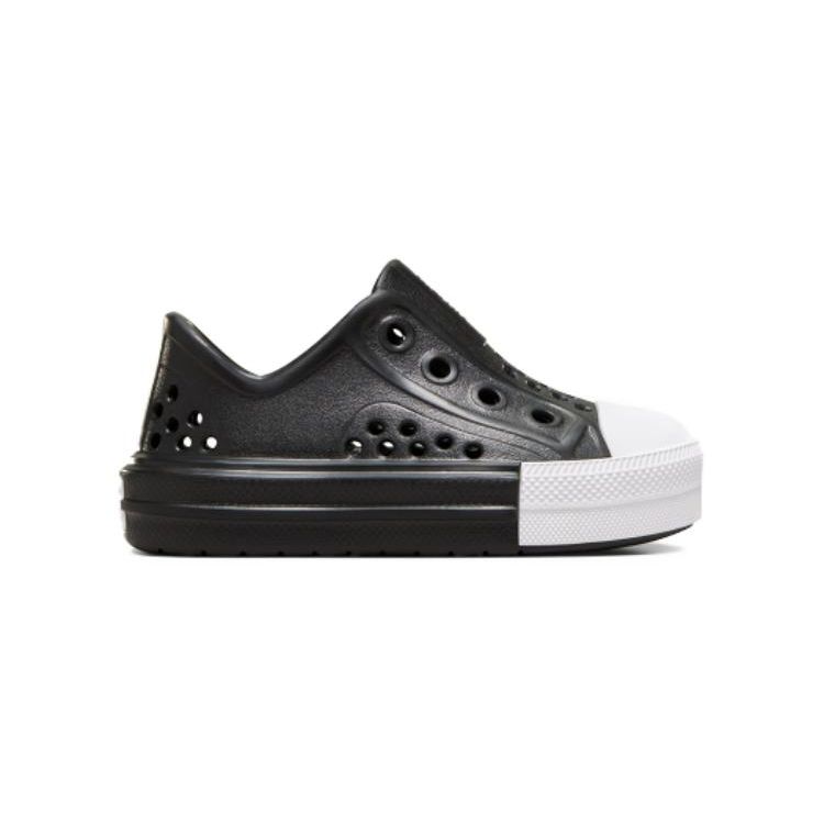 Converse Chuck Taylor All Star Play Lite CX Low TD Black White Baby Sneakers A07396C