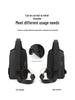 High-End Multifunctional Shoulder & Chest Bag for Men and Women - Trendy Travel Messenger Bag