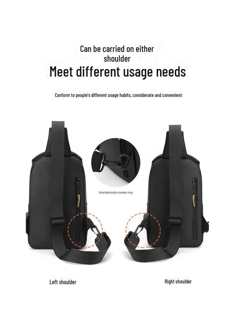 High-End Multifunctional Shoulder & Chest Bag for Men and Women - Trendy Travel Messenger Bag