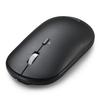 ELECOM Wireless Mouse, Silent, Slint, Bluetooth 2.4GHz, Multi-Pairing with 3 Devices, Slim, Lightweight, Rechargeable, Medium Size, Black