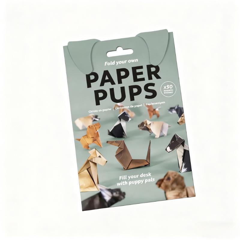 New Handmade Semi-finished Geometric Folding Paper for Children, 50 Sheets/book for Cats, Dogs, Dinosaurs, Enthusiast Set