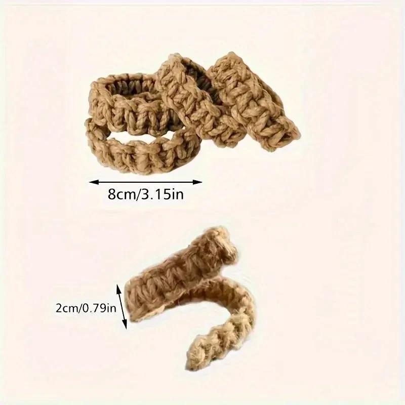 Decorative Braided Curtain Tiebacks Elegant Rope Holdbacks for Bedroom Home Decor Easy Installation for Curtains and Drapes