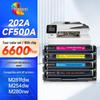 Compatible CF500A 202A Toner Cartridge 4-Color Set