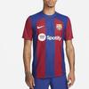 Nike Camiseta de Fútbol Rayada Edición Jugador Local Barcelona 23/24 Hombre Tops Azul DX2615-456
