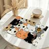 Cute Cartoon Cats Print Placemats For Cafes Casual Restaurants Outdoor Picnics Camping