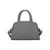 New Adidas Polyurethane Bowling Bag, Shoulder Bag, Handbag Regular Women's Charcoal Gray & White IN9112