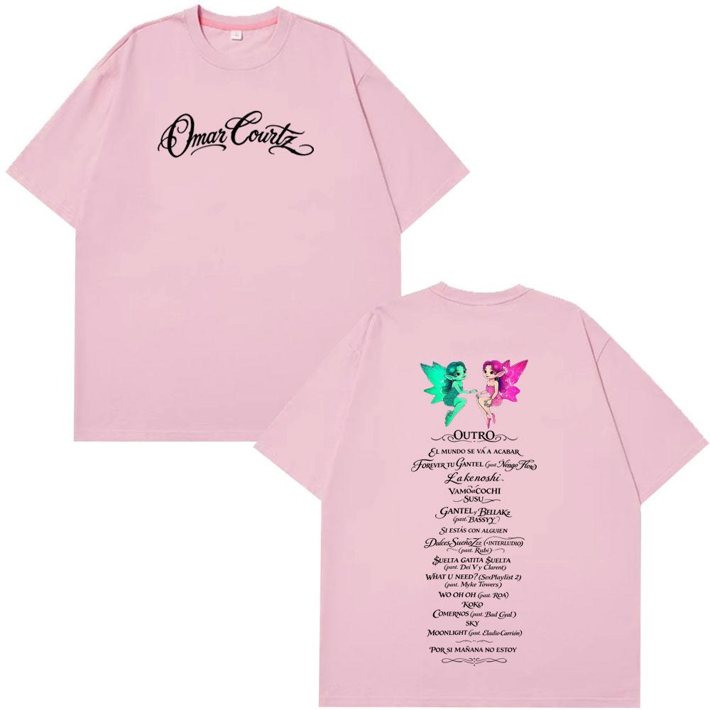 Rapper Omar Courtz Fashion Print Tees Men Women Casual Hiphop Vintage Tshirts Shortsleeved Cotton Aesthetic Trendy Tshirts