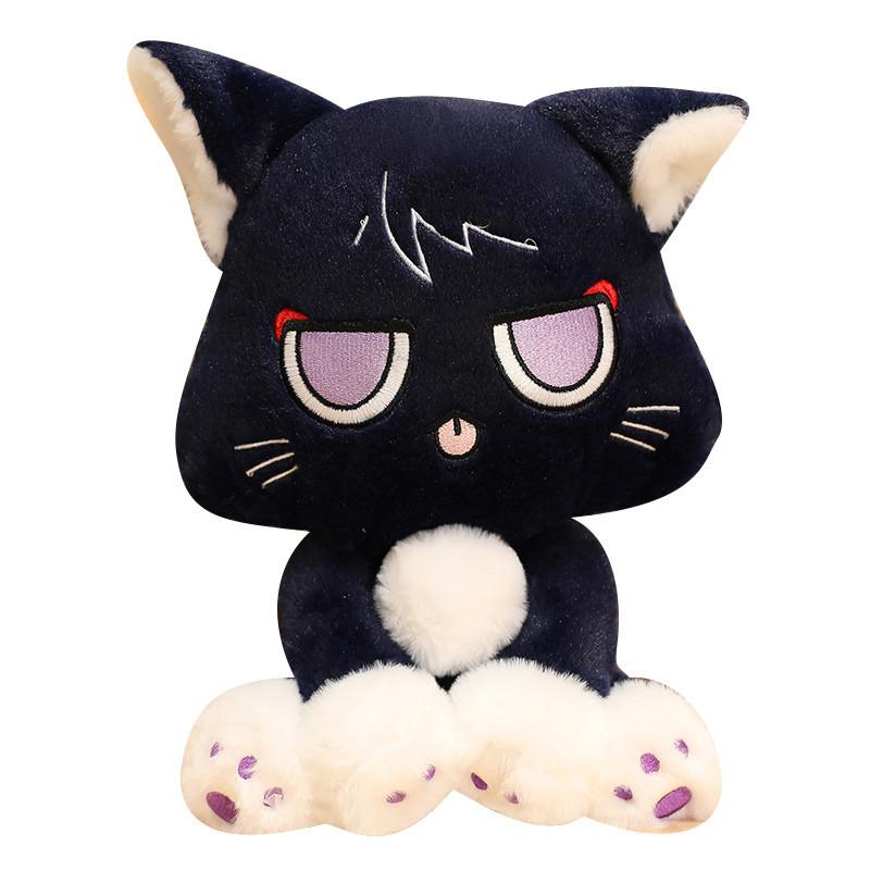 Impact Wanderer Genshin Cat Plush Toy Stuffed Doll Room Decoration Gift Kids
