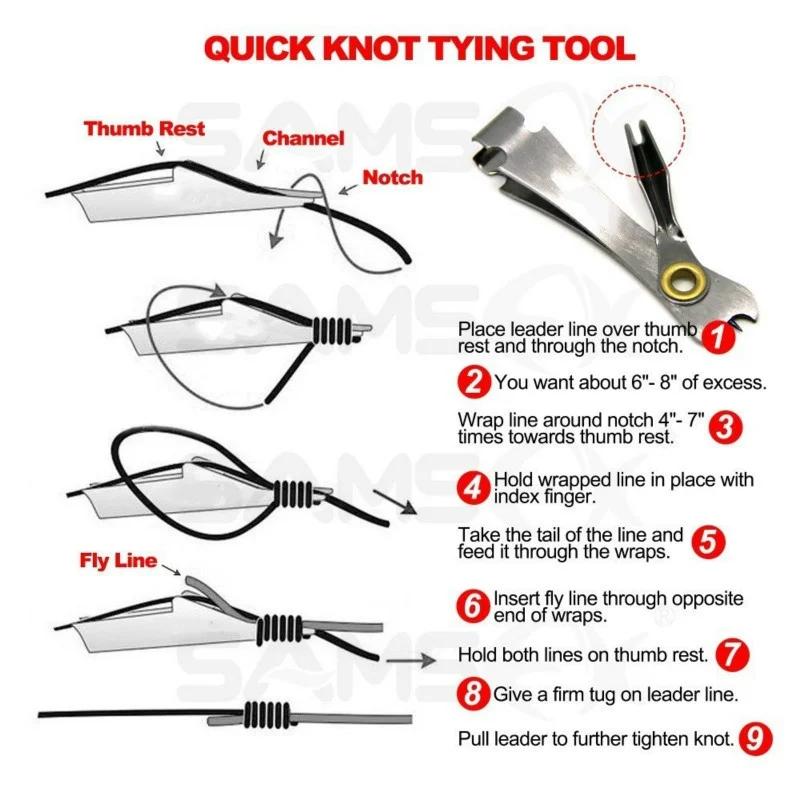Outdoor Fishing Multifunctional Three in One Binding Hook Thread Cutting and Untiing Multi-purpose Integrated