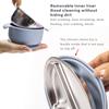 Stainless Steel Baby Bowl with Silicone Base - Infant Tableware Set with Plate