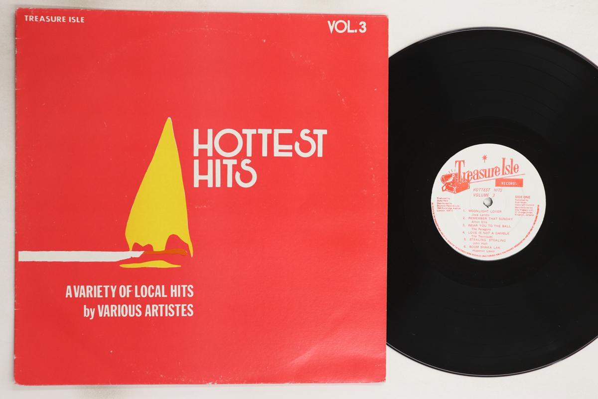 

LP Record VARIOUS - Hottest Hits Volume 3 none Treasure Isle 1977 UK Reggae, Ska & Dub Used
