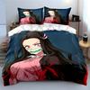 Anime Girl Themed Bedding Set Bedding Set (1 Duvet Cover, 2 Pillowcases, Duvet Not Included)