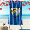 Malaga CF Blaues Wappen Design Ein Muss für Strandreisen
