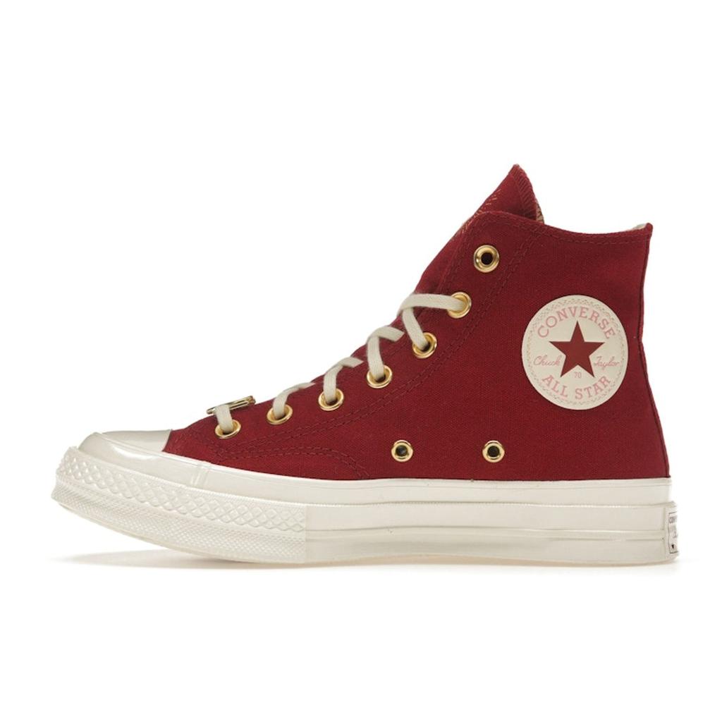 Converse Chuck 70 High Valentinstag 2023 Damen Sneaker Rot Back-Alley-Brick A03931C