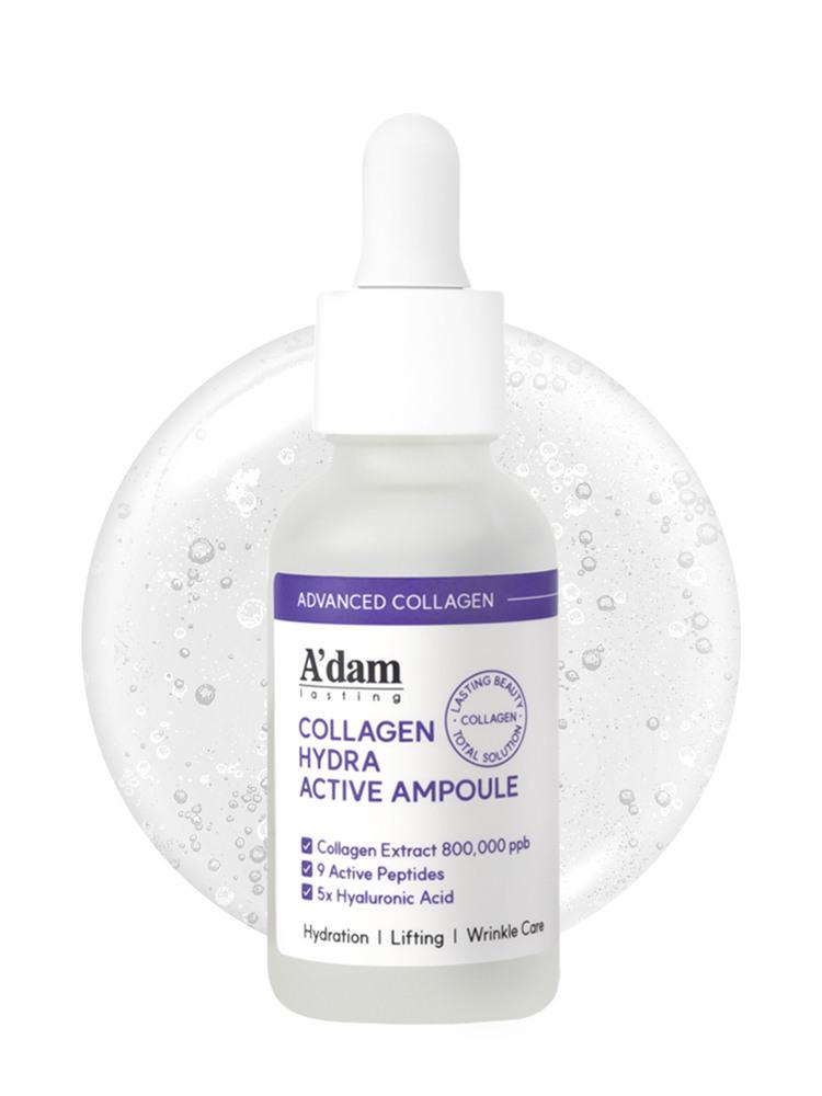 Collagen Hydra Peptide Pore Elasticity Wrinkle Improvement Lifting Ampoule 30ml x 1 1 30ml bottle