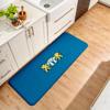Fc Zrich Flannel Kitchen Mat Christmas Soft Area Rug Non Slip Floor Carpet Home Decoration