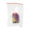 Colorful Plastic Spring Cat Toys, Plastic Colorful Spring Jumping Cat Toys, Cat Pet Supplies