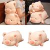 Cute Pink Pig Plush Toy Pillow For Girls And Children Short Plush And Pp Cotton Filling 40x22x20cm