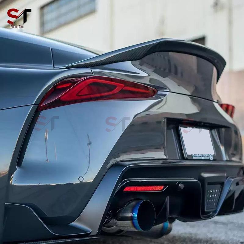 Toyota Supra A90/A91 MK5 Carbon Fiber TRD-Style Rear Ducktail Spoiler