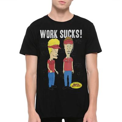 Koszulka Beavis and Butt-Head Praca jest do bani, Rozmiary męskie i damskie (BEA-566333)