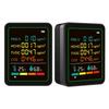 Air Quality Meter 6 in 1 CO2 TVOC HCHO PM2.5 Temperature Humidity Detect Tester Indoor Portable