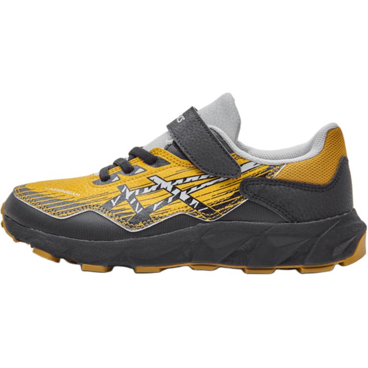 Asics Lightweight Moisture-Wicking Outdoor Fitness Running Shoes Kids Sneakers Yellow 1154A168-750