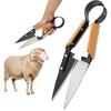 Bauernhof Schafschermaschine Feder Wollschneider Schere Haustier Haarschneidemaschinen Werkzeuge Ziegenschere Manganstahl Schermaschine
