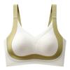 Red Bra Gathering Plus Size Bra for Women Anti Sagging Push Up Bra