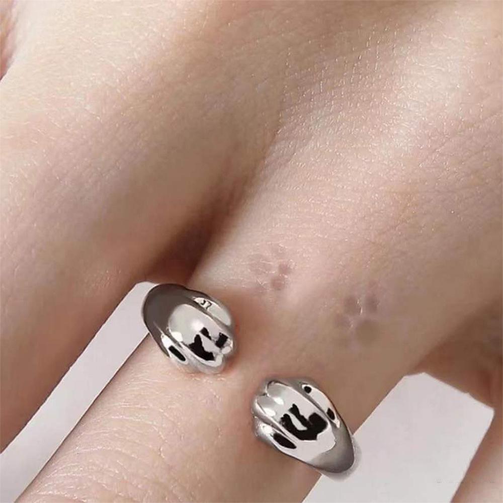 Cat Claw Open Ring, Cute Cat Step Mark Ring for Girls' Hearts, High End Design Romantic Ring, Versatile Daily Accessories