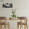 Metal Wall Decor Deer Bear Laser Cut Art