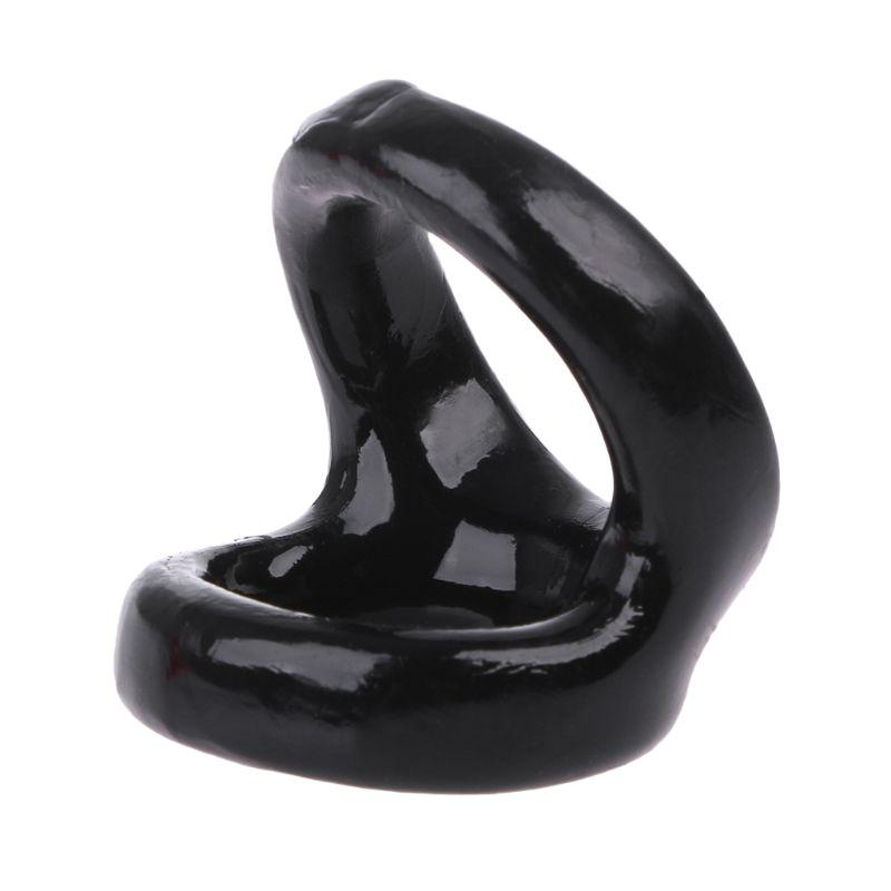 Double Rings Delay Ejaculation Men's Cock Rings Sex Toys Crystal Penis Lock Rnig