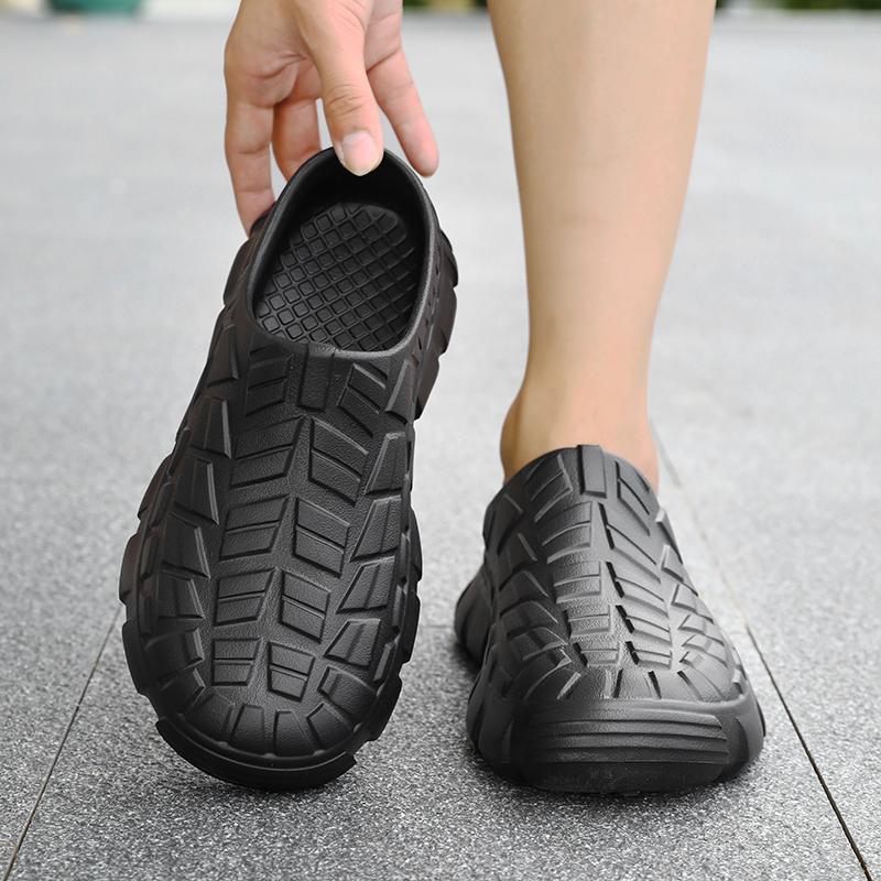 2026 Slip-On Comfortable Ultra-Light Work Shoes Oil-Proof Dirt-Resistant Waterproof Non-Slip Chef Shoes zapatillas para hombre