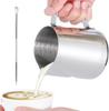 Stainless Steel Milk Frothing Pitcher Milk Frother Cup Milk Coffee Cappuccino Latte Art Barista Steam Pitchers Milk Jug Cup