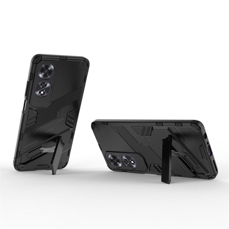 For OPPO A60 Case For OPPO A60 4G Cover Luxury Armor PC Bumper Shockproof TPU Silicone Protective Phone Back Cover For OPPO A60
