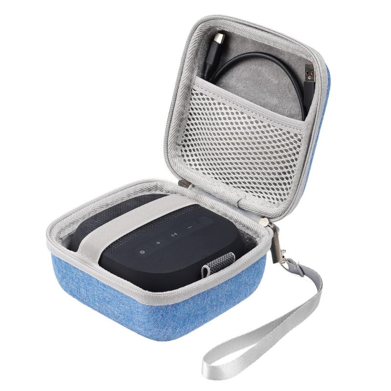 Speaker Carrying Bag With Zippers Weatherproof Cover Secure Storage Solution for 2nd Hiking Camping Commuting