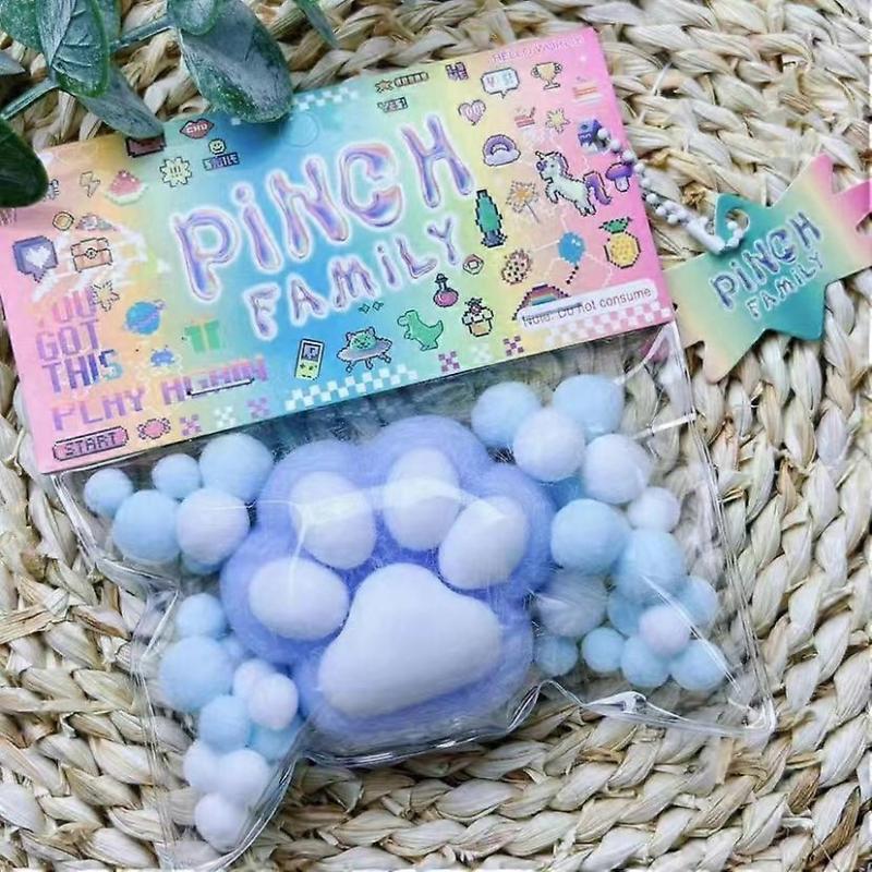 Mochi Taba Squishy Hračka Fidget Kočičí Tlapka