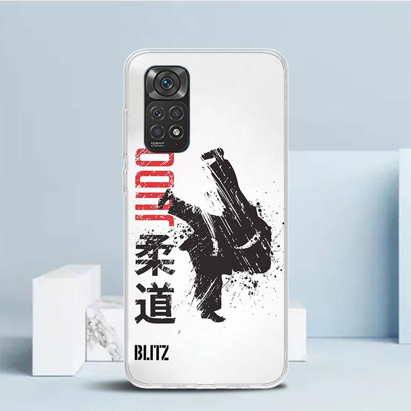 Judo jiu jitsu BJJ Brazilian Phone Case For Xiaomi Redmi Note 15 14 14S 13 12S 12 Pro Plus 11S 11 11T 11E 10S 10 + Soft TPU Back
