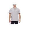 Adidas Pure Color Logo Casual Round Neck Short Sleeve T-Shirt Men Tops Grey HE4365