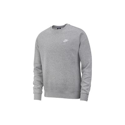 Nike Спортивний одяг Club Fleece Crewneck Dark Grey Heather/White Чоловічий вуличний одяг BV2662-063