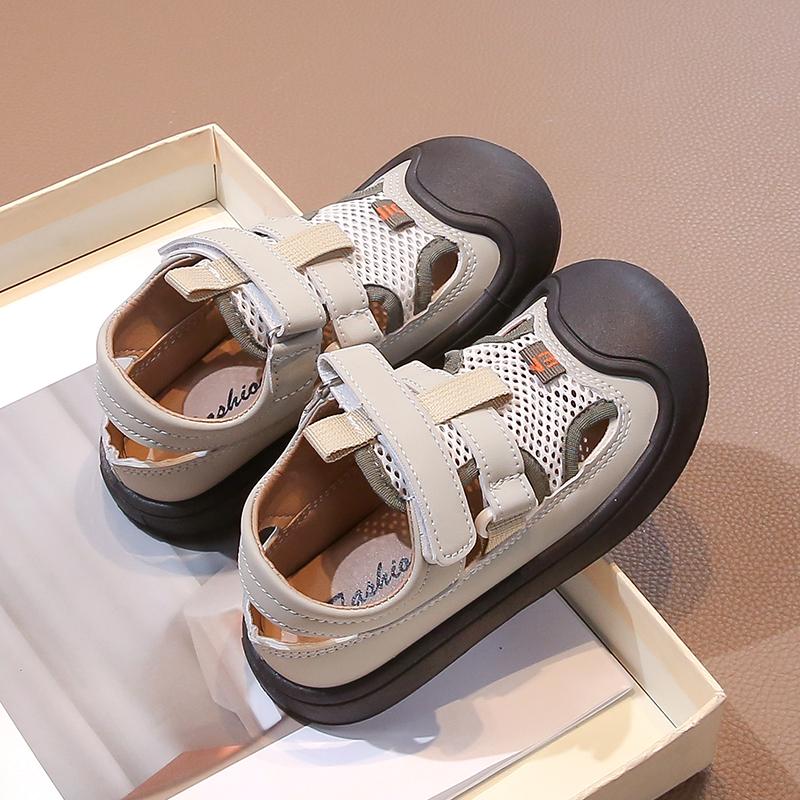 Summer Children's Velcro Hollow Sports Frame Shoes Outdoor Sandals Children's Shoes Beach Shoes Board Shoes