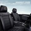 1PCS Car Styling Car Seat Headrest Pillow Cover For Cadillac Emblem ESCALADE ATS BLS CT4 CT6 SRX STS XT4 XT5 SLR XT6 XTS