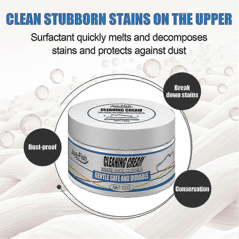 White Shoe Cleaning Cream - 3pcs