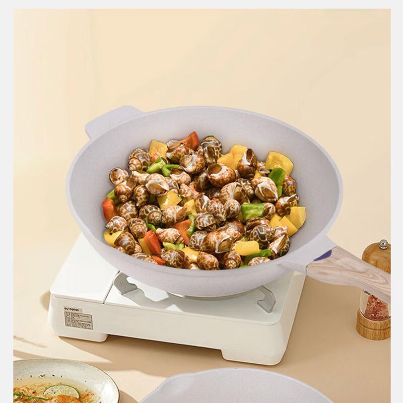 Shuangxi Boruishui Serie 32cm Maifan Stein Antihaft-Wok