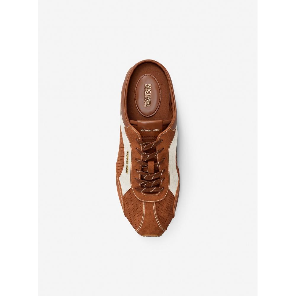 Michael Kors Avi Suede Slip On 49t6avfp1s230 Luggage