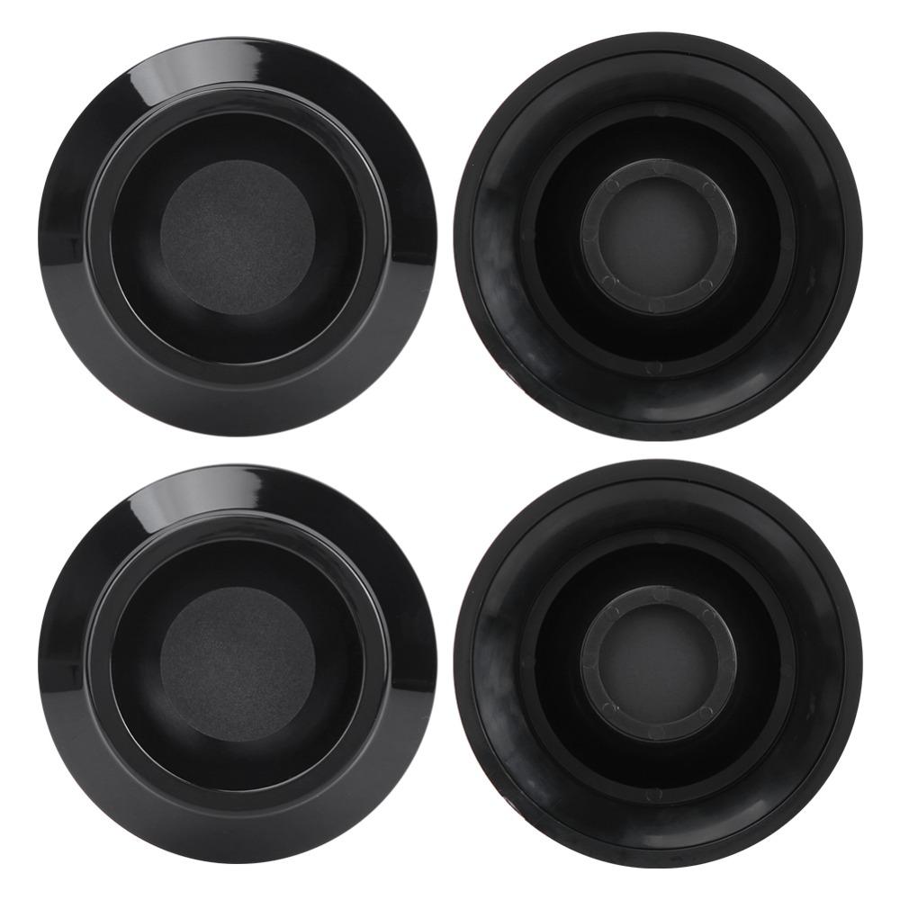 8PCS Plastic Piano Foot Pads Round Shape Piano Floor Protectors Piano Caster Cups Piano Practice