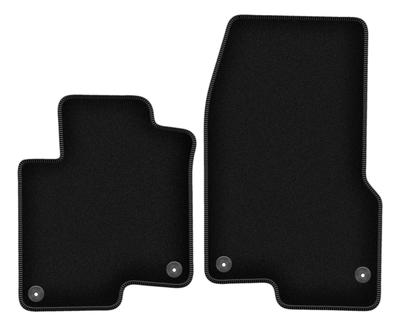 BASIC Front Velour Floor Mats For: Smart ForFour I Hatchback (2004-2007)